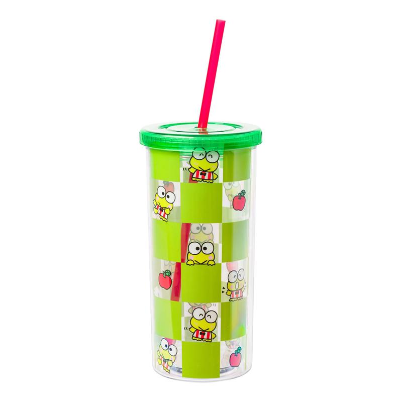 Sanrio Keroppi 20oz Apples Travel Sanrio Characters Tumbler  USA |  LQVTI-2638