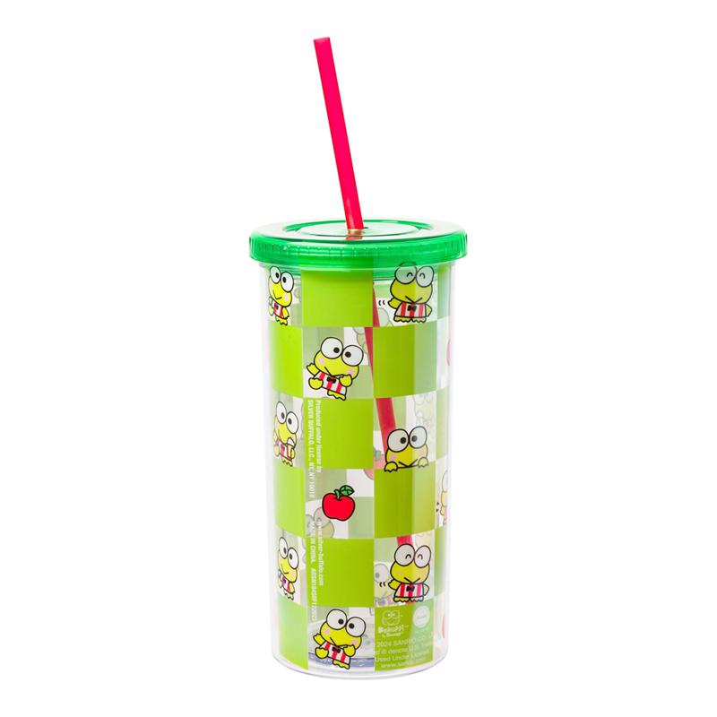 Sanrio Keroppi 20oz Apples Travel Sanrio Characters Tumbler  USA |  LQVTI-2638