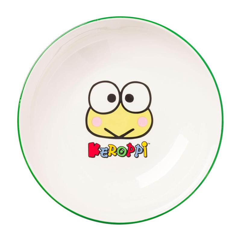 Sanrio Keroppi Ceramic Dinner Bowl (Snacktime) Sanrio Characters Bowl  USA |  EALNO-3574