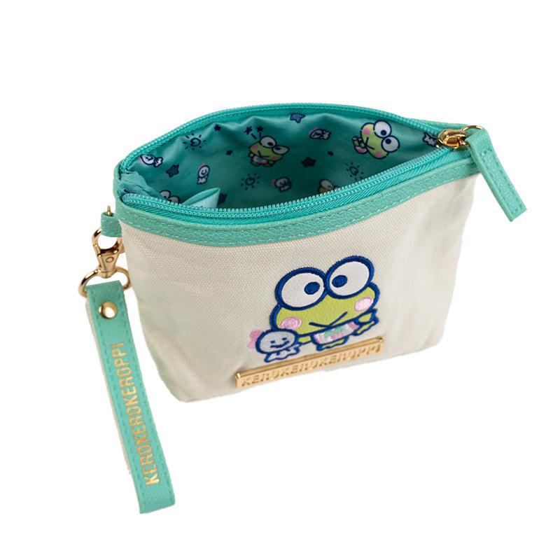 Sanrio Keroppi Mini Zipper (Teru Teru and Me Series) Sanrio Characters Pouch  USA |  WEIYK-3850