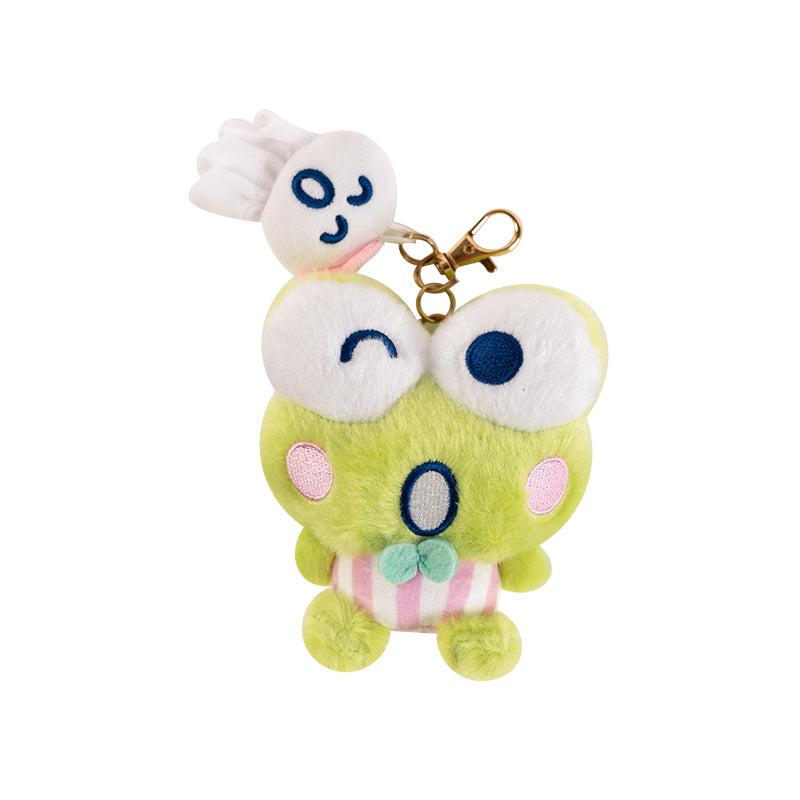 Sanrio Keroppi Plush Mascot (Teru Teru and Me Series) Sanrio Characters Keychain  USA |  VUOQR-3170