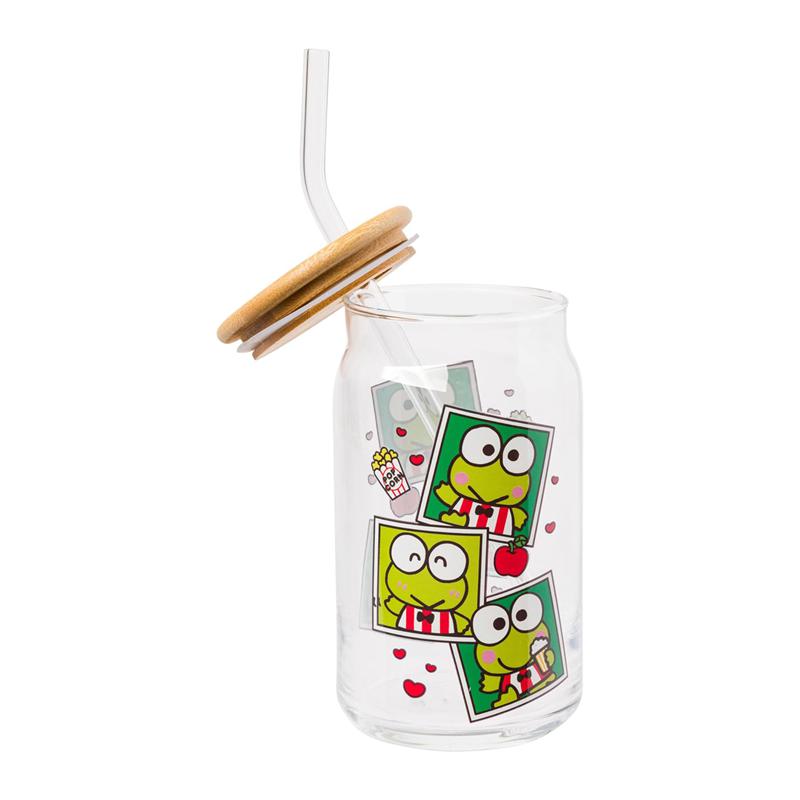 Sanrio Keroppi Snacks Bamboo Lidded Sanrio Characters Tumbler  USA |  NGYWM-1435