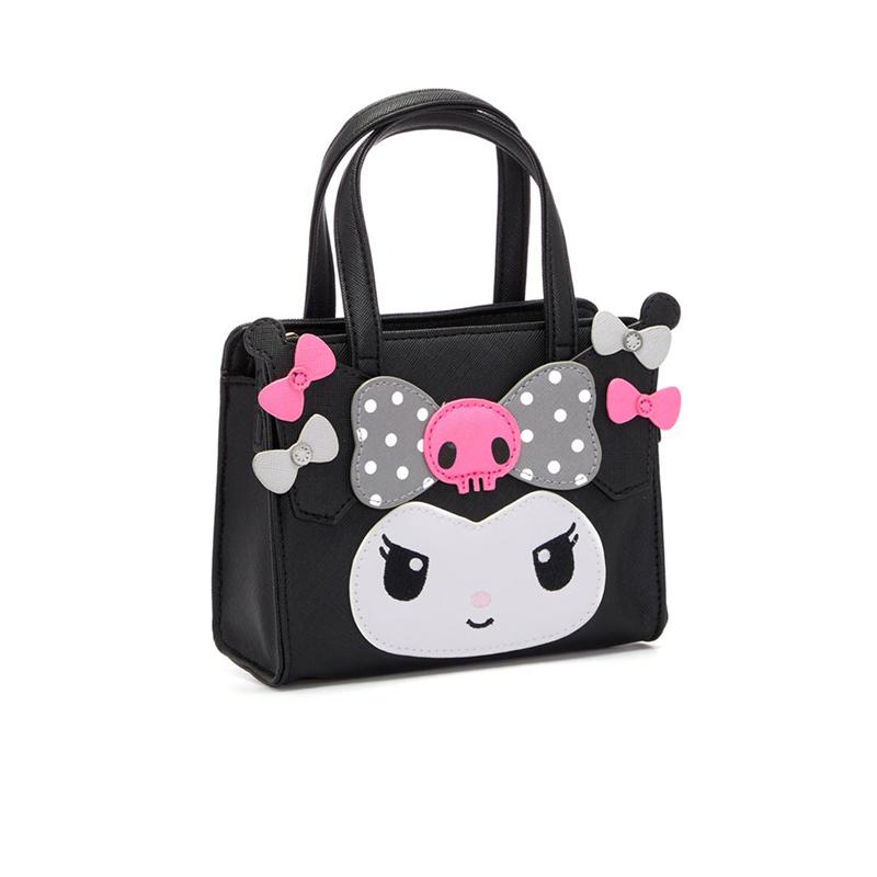 Sanrio Kuromi 2-Way Mini Black (Dainty Doll Series) Sanrio Characters Handbag  USA |  NUISH-3028