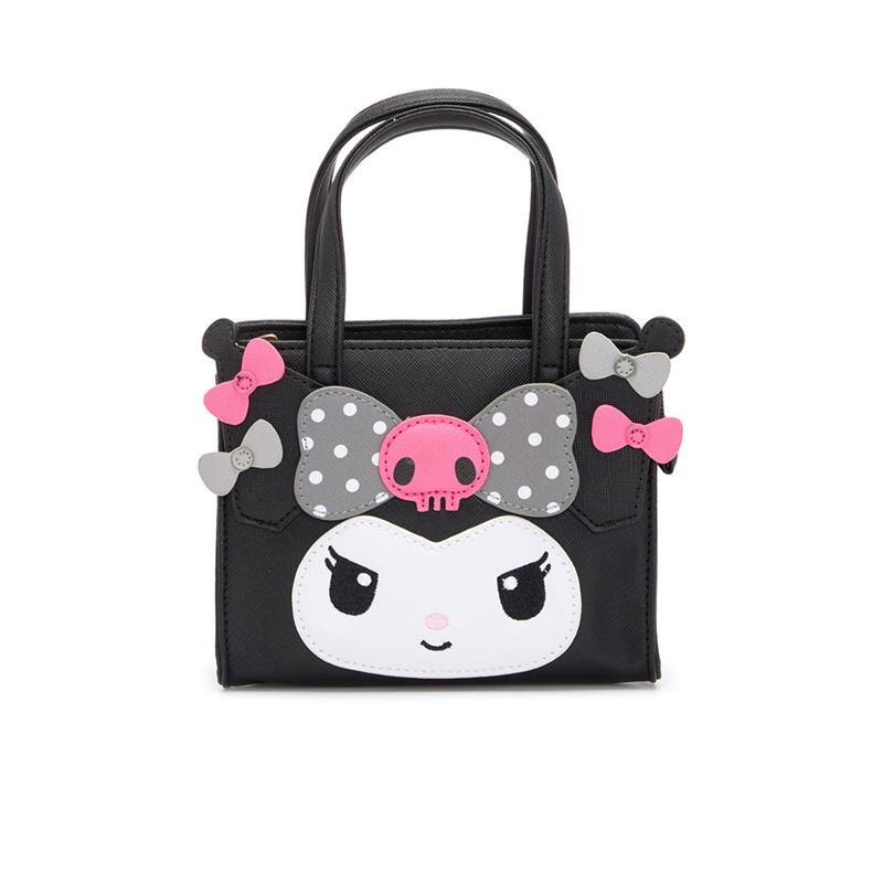 Sanrio Kuromi 2-Way Mini Black (Dainty Doll Series) Sanrio Characters Handbag  USA |  NUISH-3028