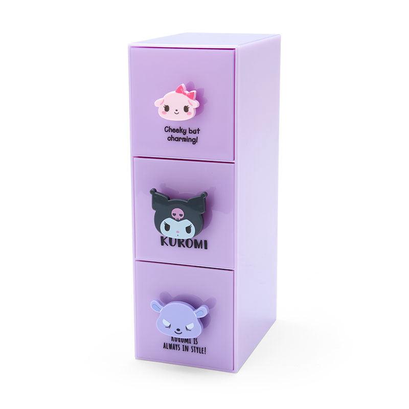 Sanrio Kuromi 3-Tier Besties Stacking Sanrio Characters Containers  USA |  KWSCZ-5648