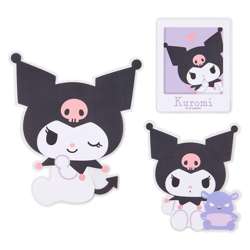 Sanrio Kuromi 3-pc Dress Your Tech Sanrio Characters Sticker Set  USA |  XQMZV-5687