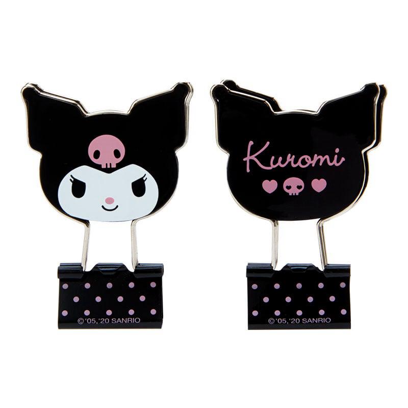 Sanrio Kuromi Binders (Set of 3) Sanrio Characters Clip  USA |  QSNVT-7928