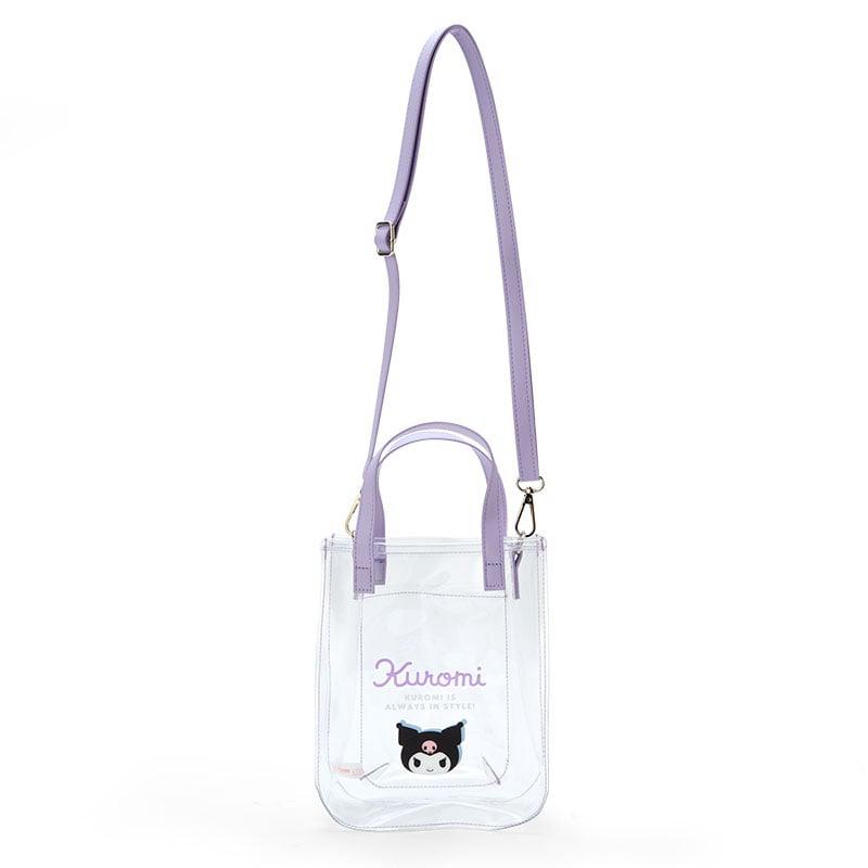 Sanrio Kuromi Clear 2-Way Mini Sanrio Characters Tote  USA |  YMVPJ-1802