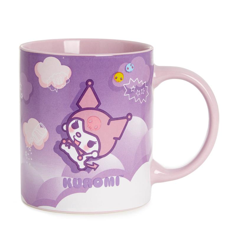 Sanrio Kuromi Coffee Warmer Set Sanrio Characters Mug  USA |  GQESX-9128