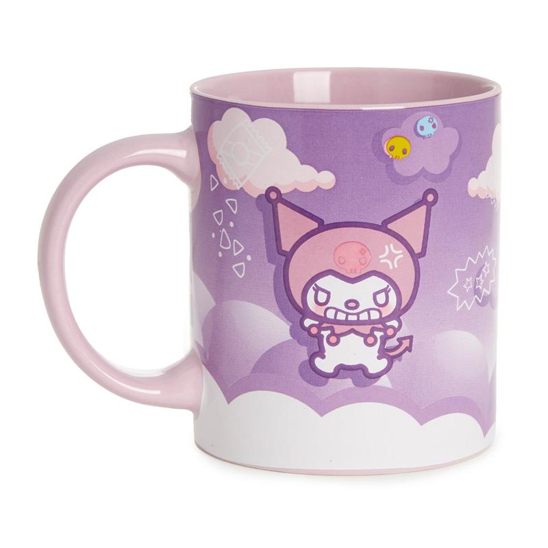 Sanrio Kuromi Coffee Warmer Set Sanrio Characters Mug  USA |  GQESX-9128