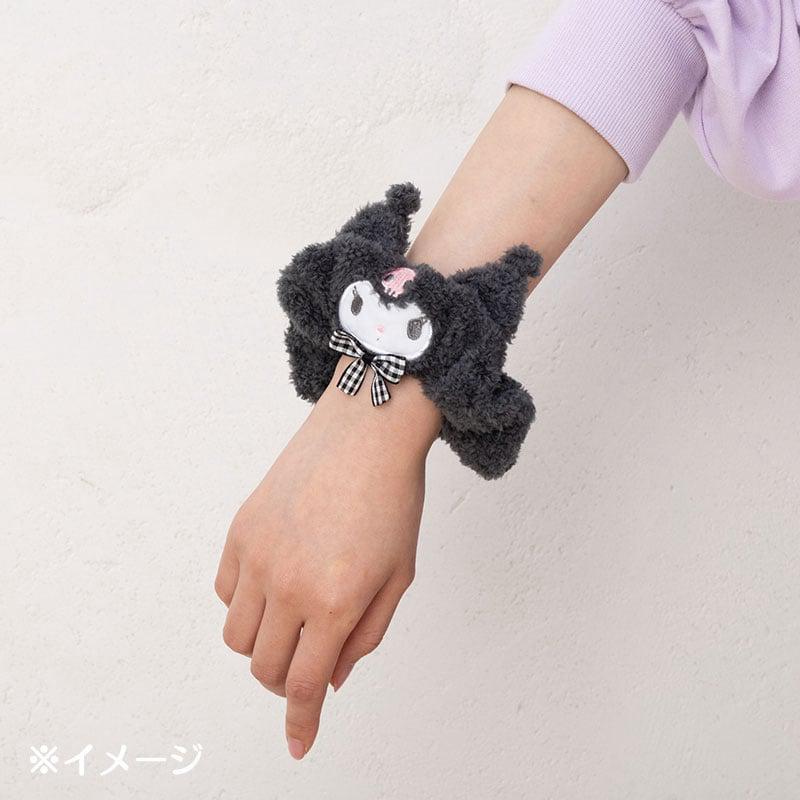 Sanrio Kuromi Cozy Plush (Gingham Bow) Accessories Scrunchie  USA |  FOMNP-5396