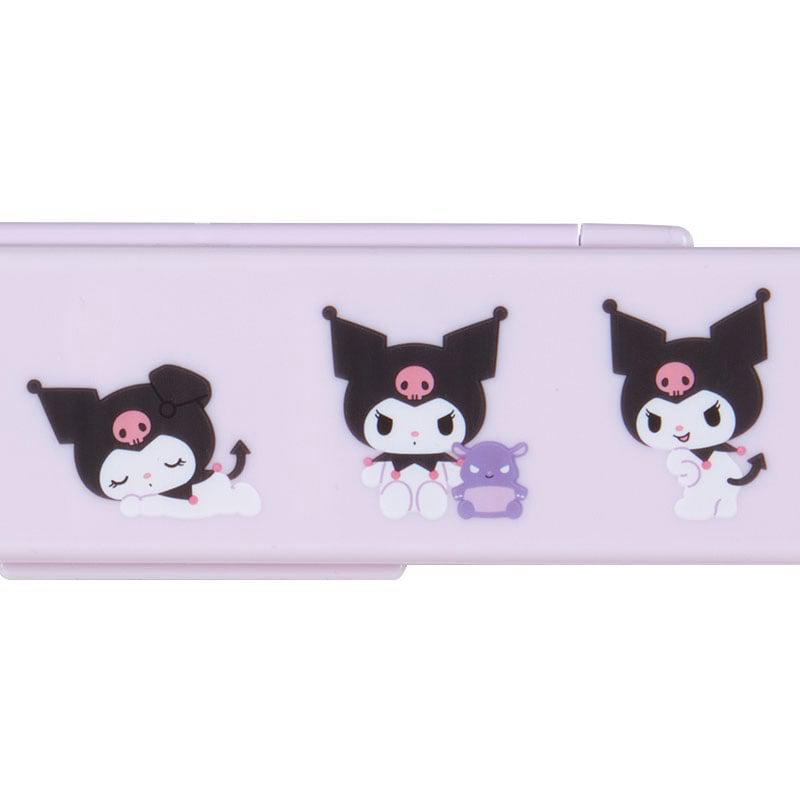 Sanrio Kuromi Everyday & Spoon Set Sanrio Characters Chopsticks  USA |  XUMCS-8265