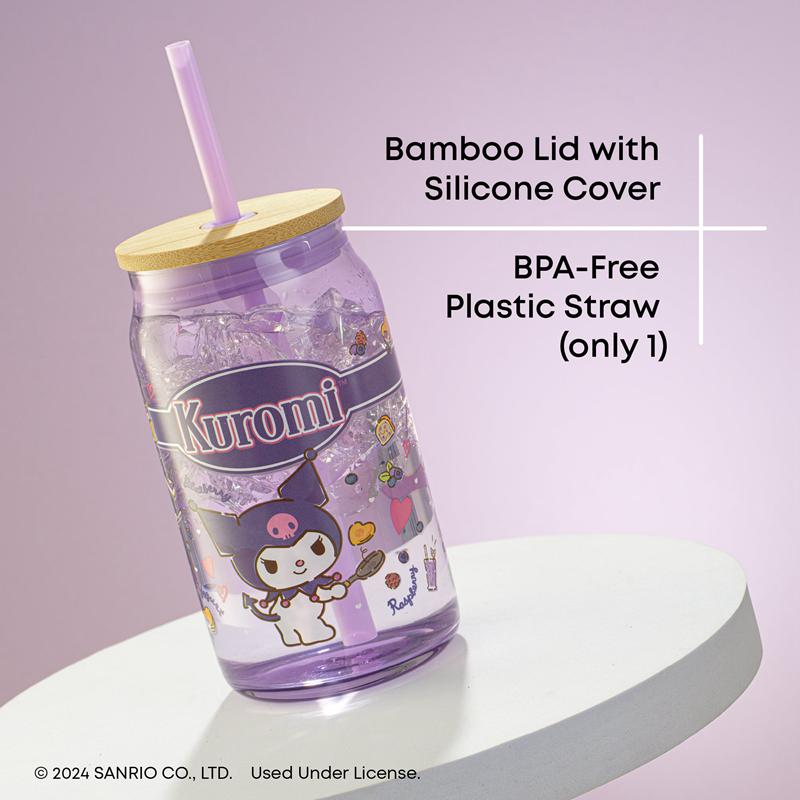 Sanrio Kuromi Favorite Flavor Lidded Sanrio Characters Tumbler  USA |  OPKMB-6920