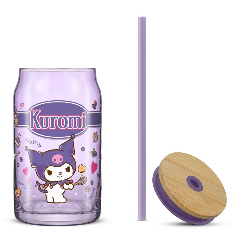 Sanrio Kuromi Favorite Flavor Lidded Sanrio Characters Tumbler  USA |  OPKMB-6920