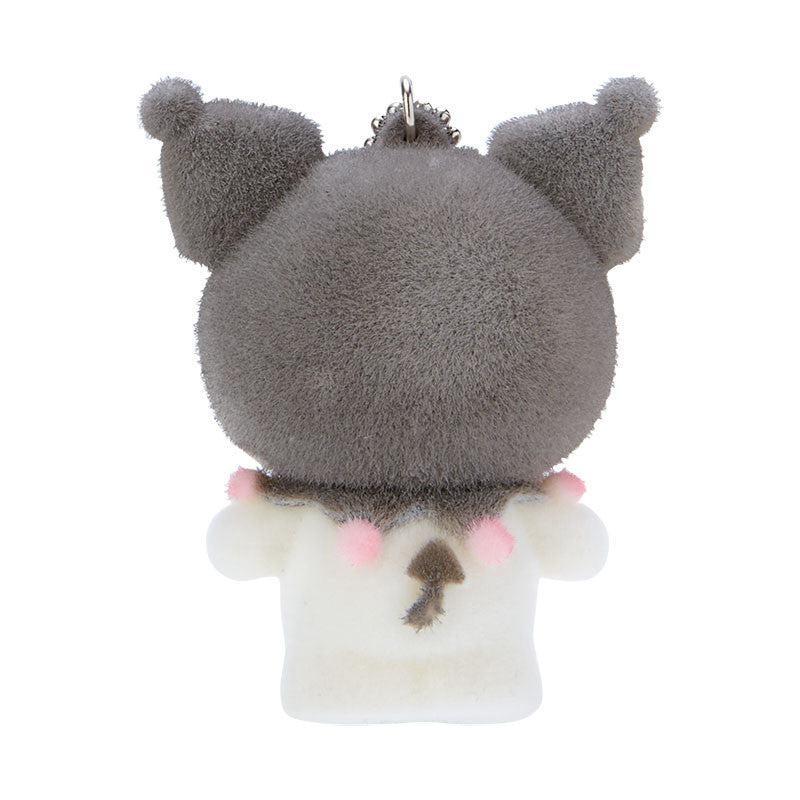 Sanrio Kuromi Flocked Mascot Accessories Keychain  USA |  OKNCI-2340