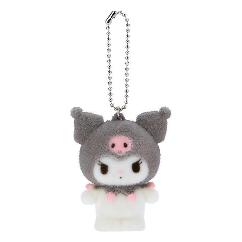 Sanrio Kuromi Flocked Mascot Accessories Keychain  USA |  OKNCI-2340