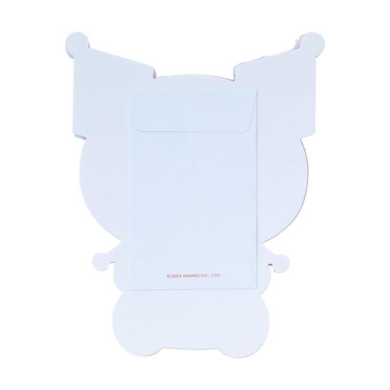 Sanrio Kuromi Fuzzy Enclosure Sanrio Characters Envelope  USA |  WEFHD-9406