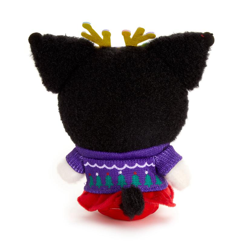 Sanrio Kuromi Fuzzy Plush (Sweater Weather Series) Sanrio Characters Plushies  USA |  DFZGW-0947