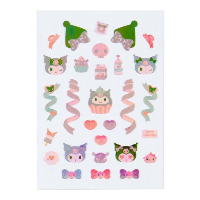 Sanrio Kuromi Holographic Kawaii Sanrio Characters Stickers  USA |  DSHZN-9834