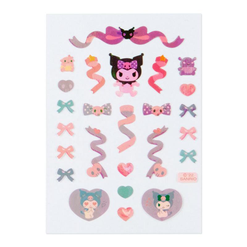 Sanrio Kuromi Holographic Kawaii Sanrio Characters Stickers  USA |  DSHZN-9834