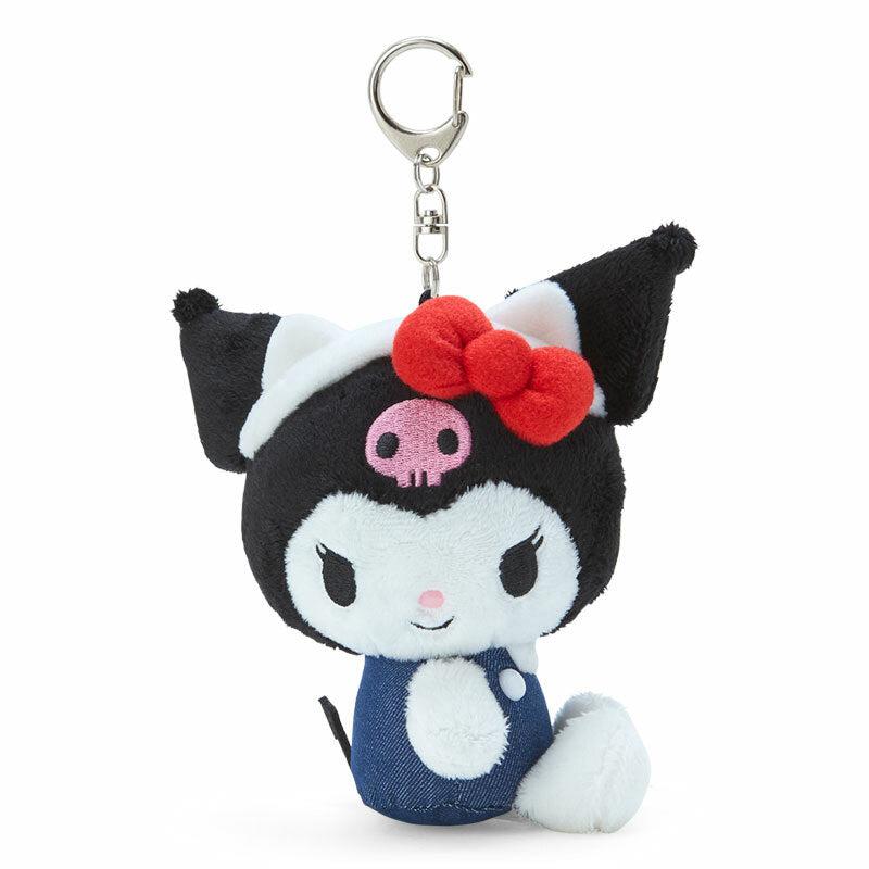 Sanrio Kuromi Mascot Plush (Hello, Everyone! Series) Sanrio Characters Keychain  USA |  EAVQS-6497