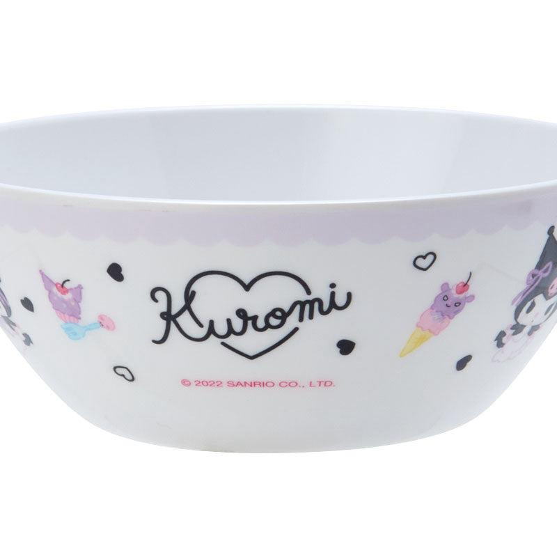 Sanrio Kuromi Melamine Bowl Sanrio Characters Bow  USA |  URZLJ-5832