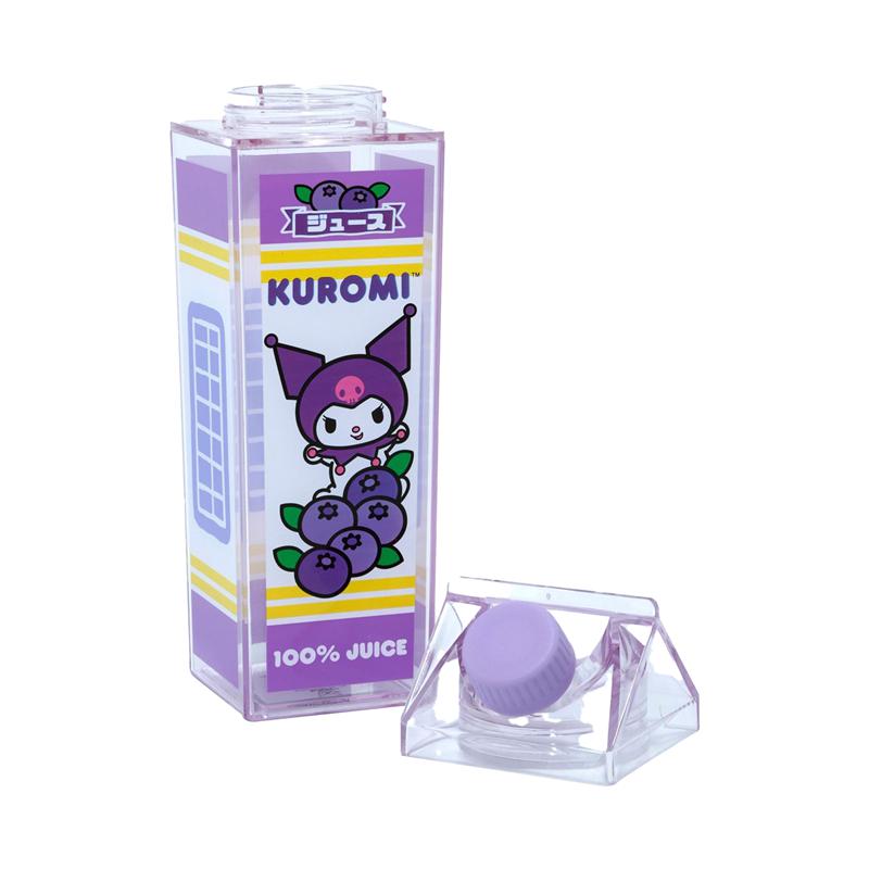 Sanrio Kuromi Milk Carton (Blueberry) Sanrio Characters Water Bottle  USA |  ELUXW-2387