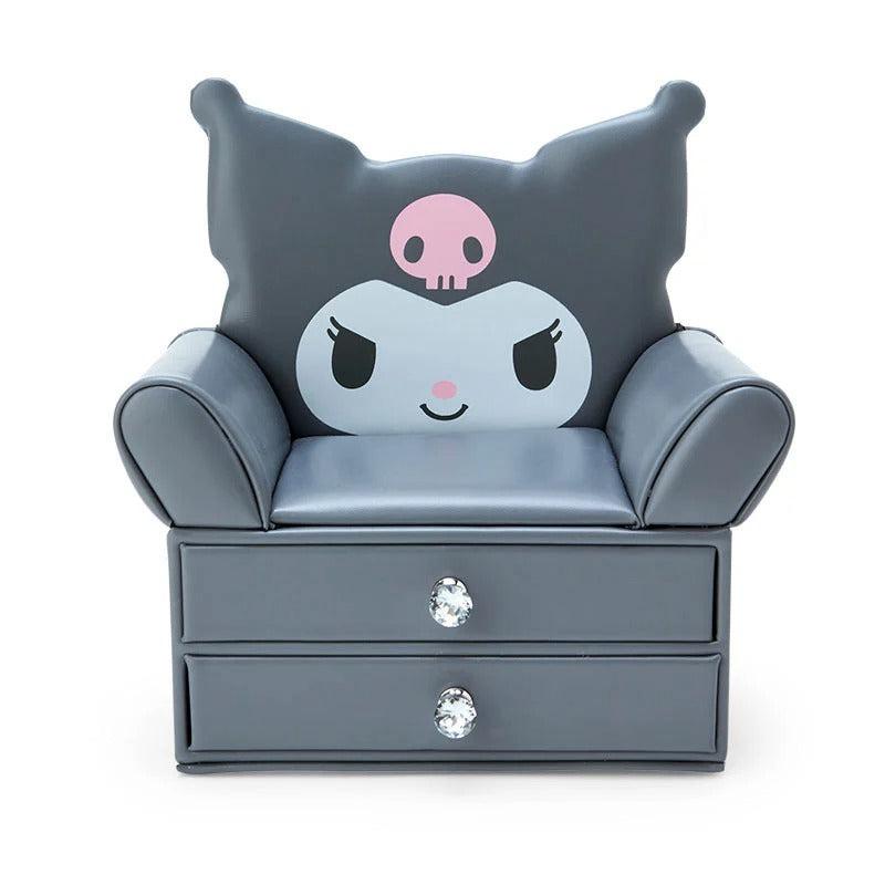 Sanrio Kuromi Mini Sofa Sanrio Characters Storage Chest  USA |  ZPKCA-8560