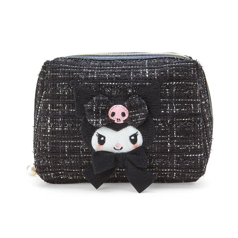 Sanrio Kuromi Mini Zipper (Winter Tweed Series) Sanrio Characters Pouch  USA |  VMYJS-8026