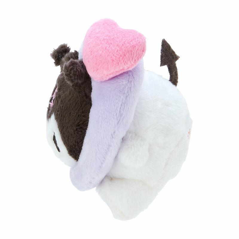 Sanrio Kuromi Plush Mascot (Big Heart Series) Sanrio Characters Keychain  USA |  WYPOB-6540