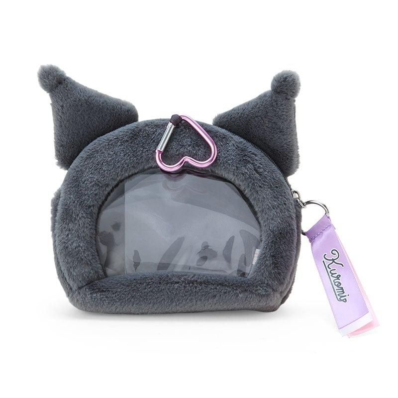 Sanrio Kuromi Plush Mini Face Bags Pouch  USA |  GRSOT-9713