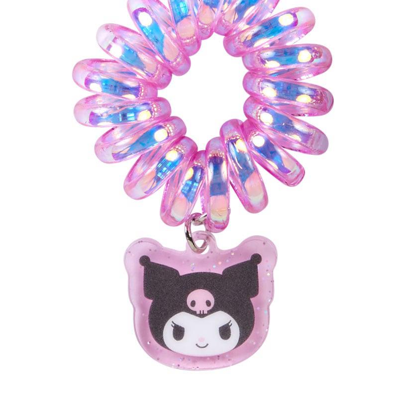 Sanrio Kuromi Spiral (Set of 2) Accessories Hair Tie  USA |  EATHW-1294