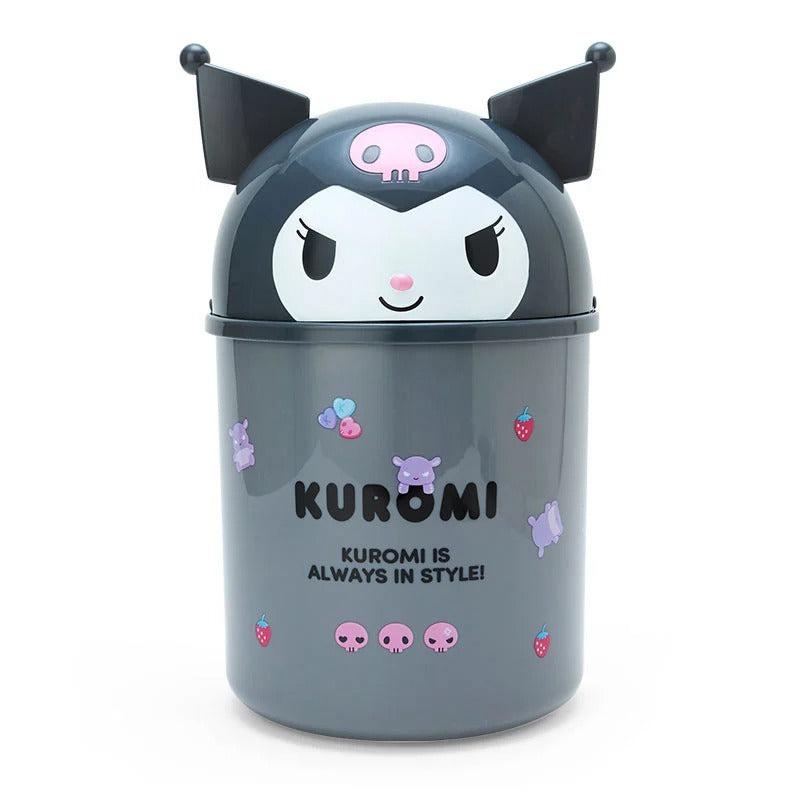 Sanrio Kuromi Tidy Trash Bin Sanrio Characters Bin  USA |  UISAQ-8034