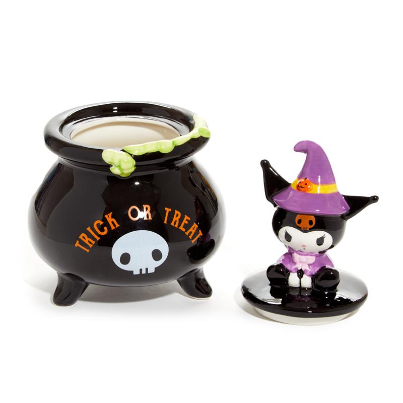 Sanrio Kuromi Witch Lidded Ceramic Candy Bowl Sanrio Characters Bowl  USA |  FGNPI-8479