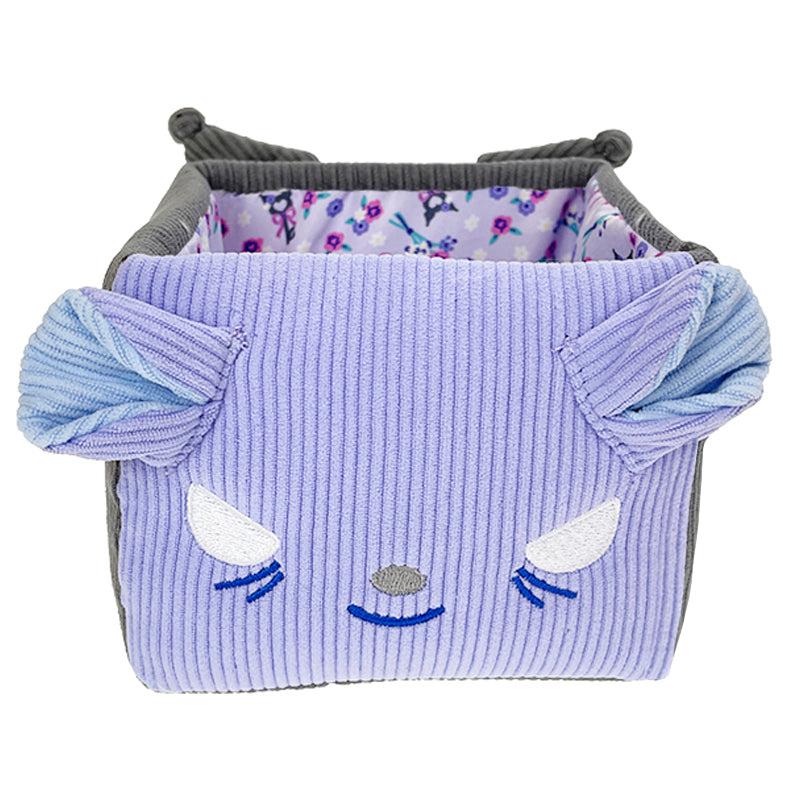 Sanrio Kuromi & Baku Mini Storage Bin (Charming Florals Series) Sanrio Characters Bin  USA |  SBDMN-1987