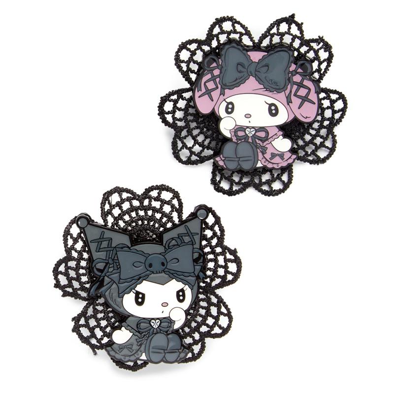 Sanrio Kuromi & My Melody Lolita MeloKuro Lace Set Sanrio Characters Pin  USA |  AHULE-7152