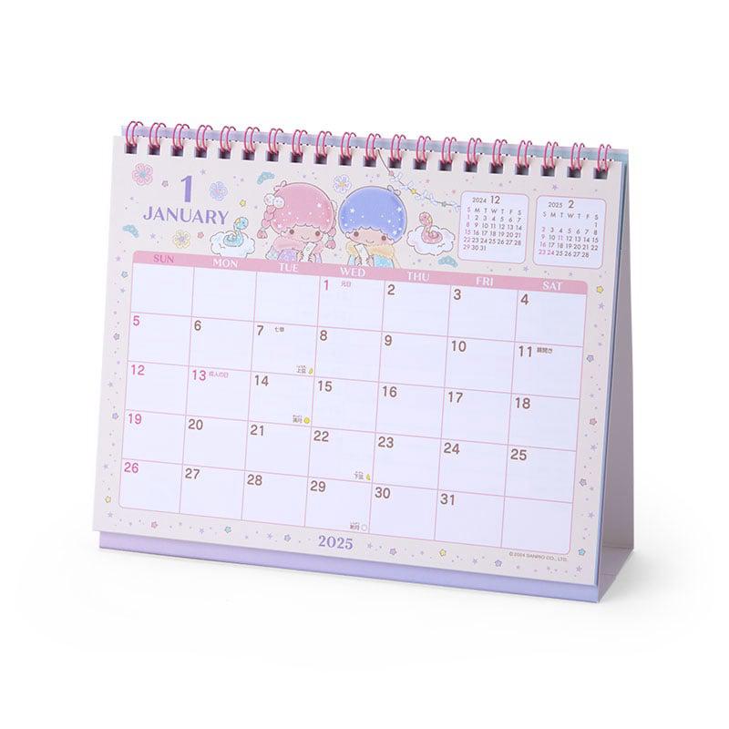 Sanrio LittleTwinStars 2025 Desk Sanrio Characters Calendar  USA |  JBEZU-6327