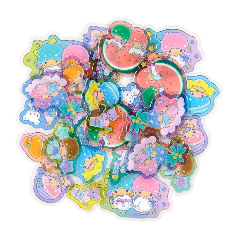 Sanrio LittleTwinStars Summer 30-Pc Popsicle Mini Sanrio Characters Sticker Pack  USA |  RQFXA-2418