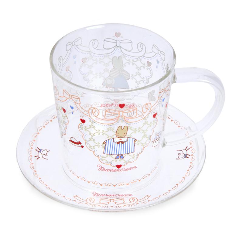 Sanrio Marron Cream and Saucer Set Sanrio Characters Cup And Saucer Set  USA |  RWTMI-7628