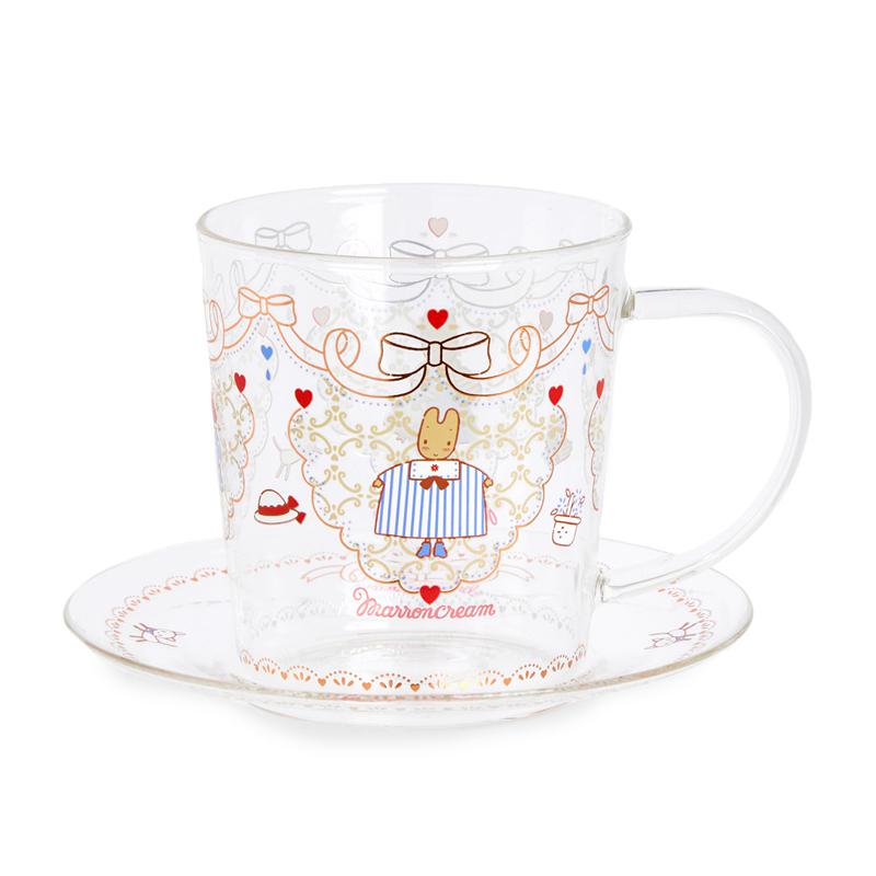 Sanrio Marron Cream and Saucer Set Sanrio Characters Cup And Saucer Set  USA |  RWTMI-7628