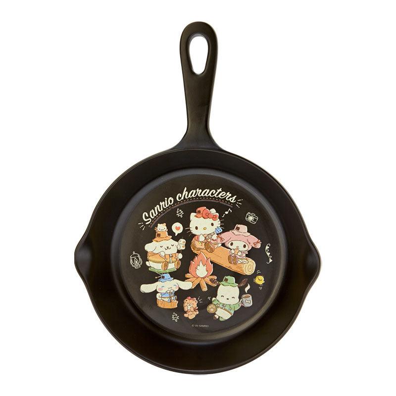 Sanrio Melamine Skillet (Cute Camp Series) Sanrio Characters Plate  USA |  GWILR-2483