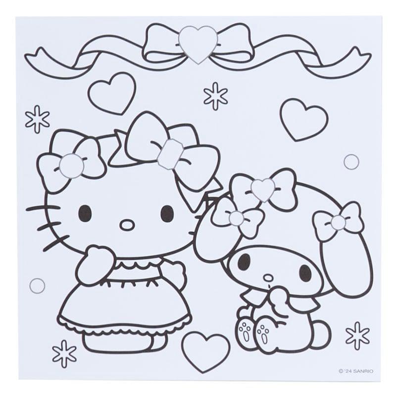 Sanrio Mini Colo& Sanrio Characters Sticker Set  USA |  ENYPZ-2415