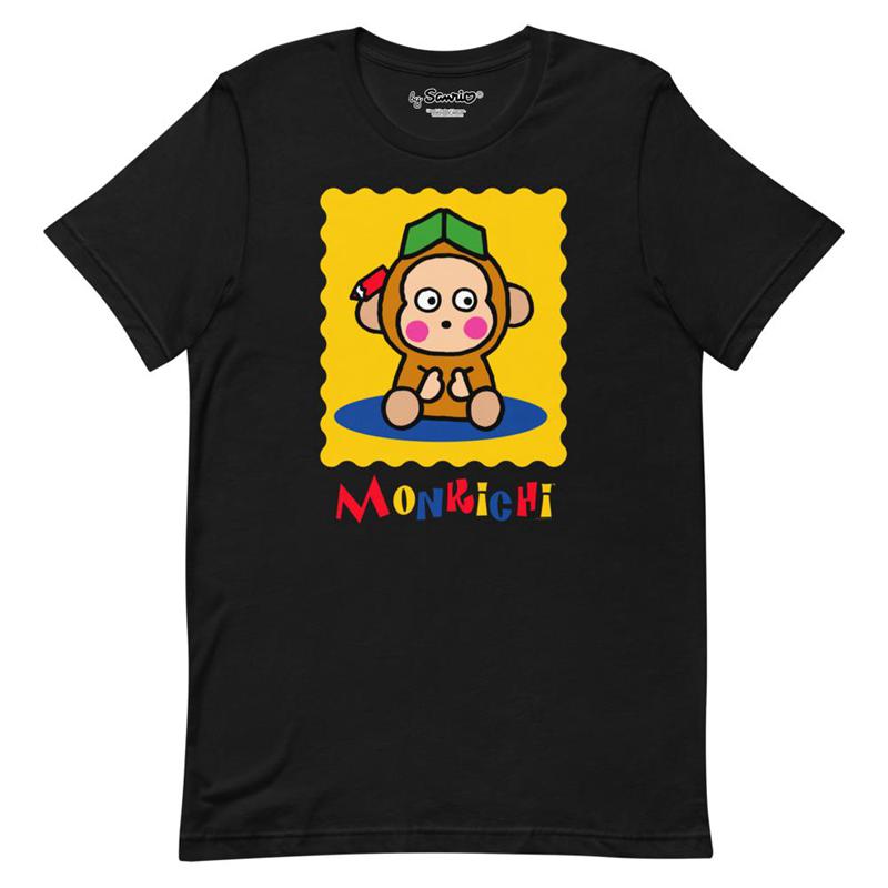 Sanrio Monkichi Primary Logo Apparel T-Shirt  USA |  THMFS-4236