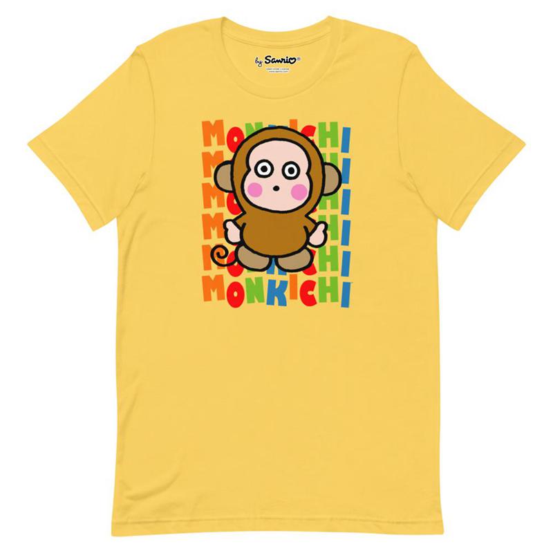 Sanrio Monkichi Watashi Wa Apparel T-Shirt  USA |  PXRTN-7568