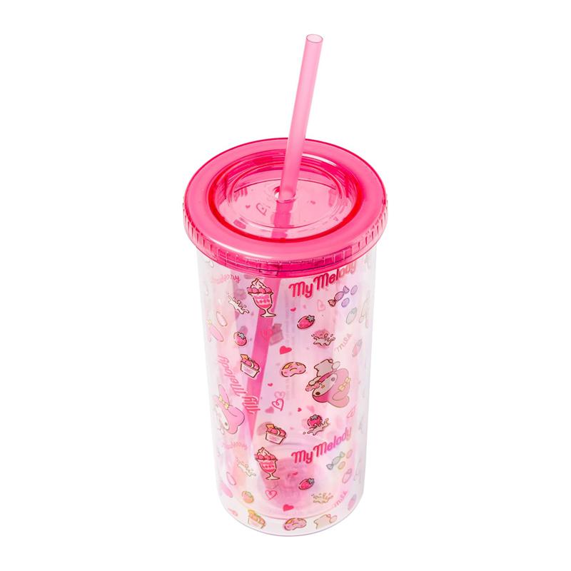 Sanrio My Melody 20oz Strawberry Travel Sanrio Characters Tumbler  USA |  NVJDM-0127