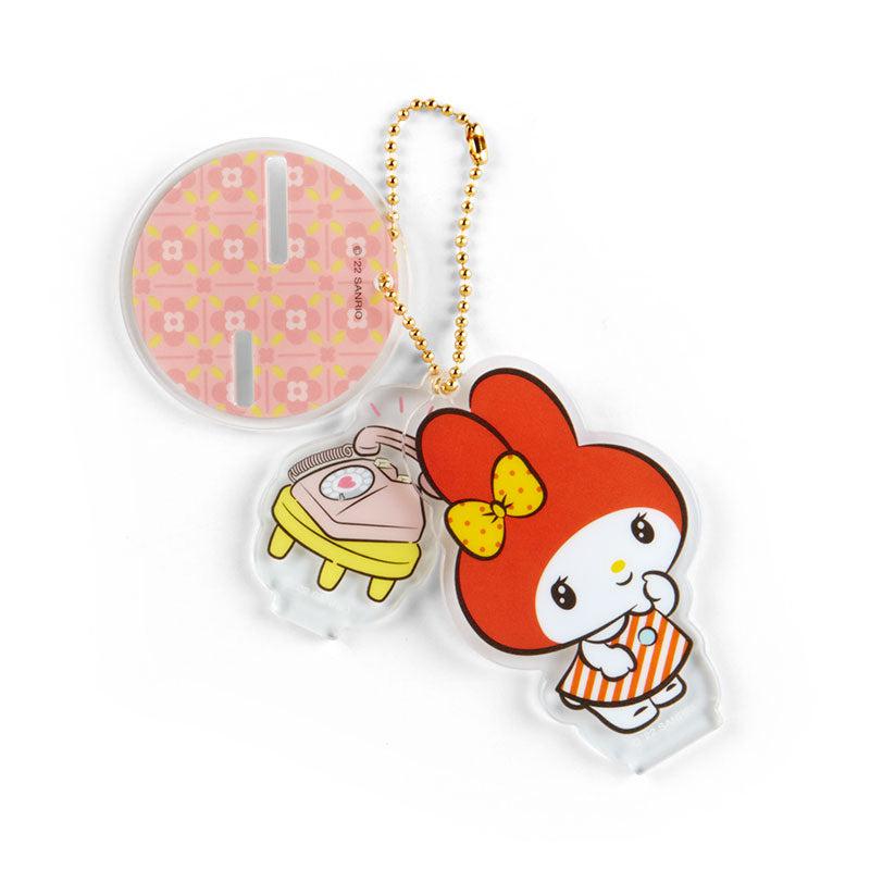 Sanrio My Melody Acrylic and Stand (Retro Room Series) Sanrio Characters Keychain  USA |  PRGTX-8945