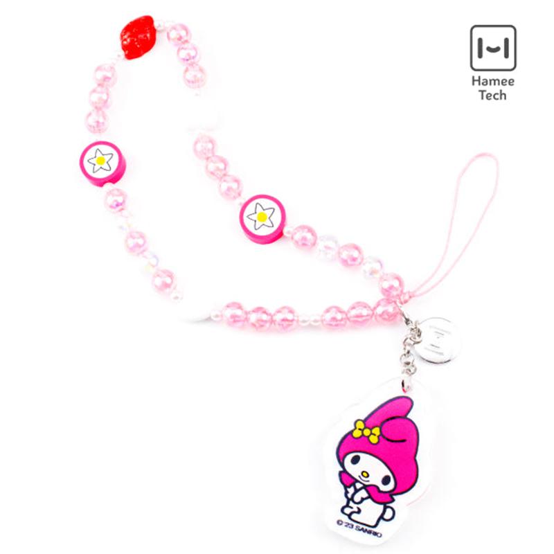 Sanrio My Melody Beaded Charm Mobile Phone Accessories Wrist Straps  USA |  PKTFS-0437