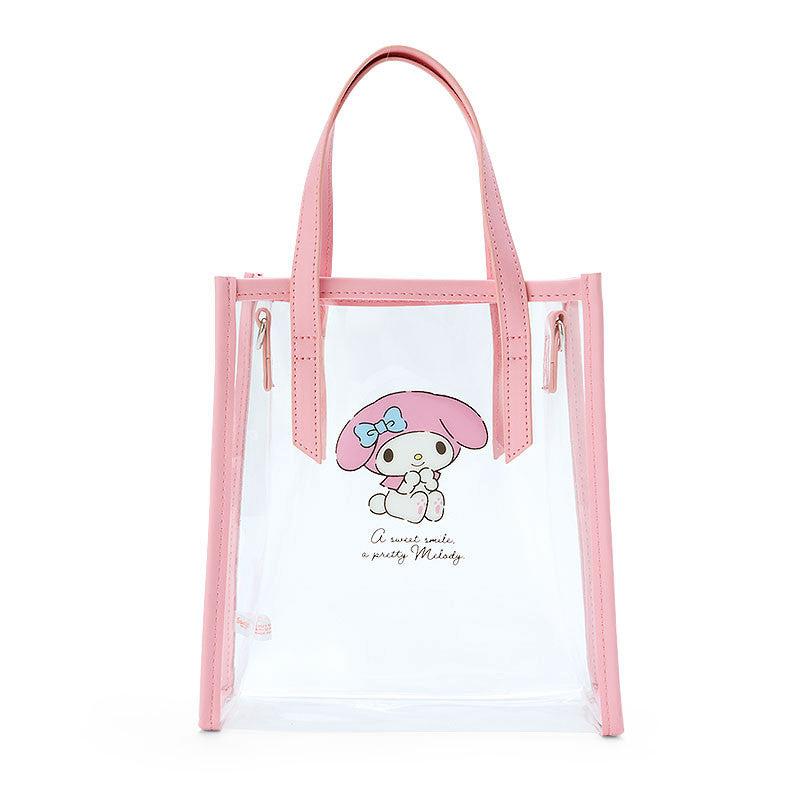 Sanrio My Melody Clear Convertible Mini Sanrio Characters Tote  USA |  PDOUF-6509