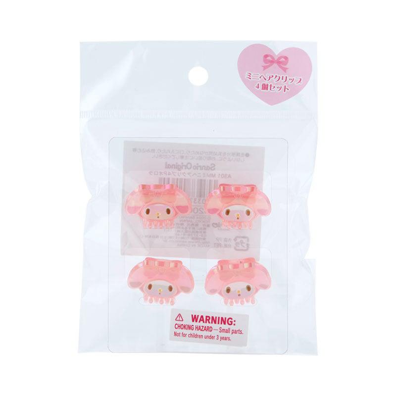 Sanrio My Melody Iridescent Mini Hairs (Set of 4) Sanrio Characters Clip  USA |  KGFIO-2613