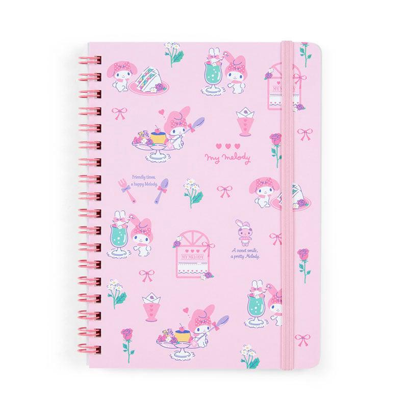 Sanrio My Melody Lined (Elastic Closure) Sanrio Characters Notebook  USA |  PMVEL-1289